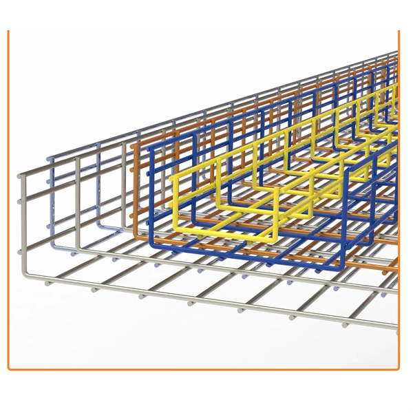 How to bend the cable tray connection wires